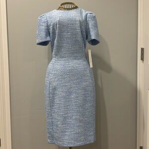New Calvin Klein Blue Midi Dress size 4